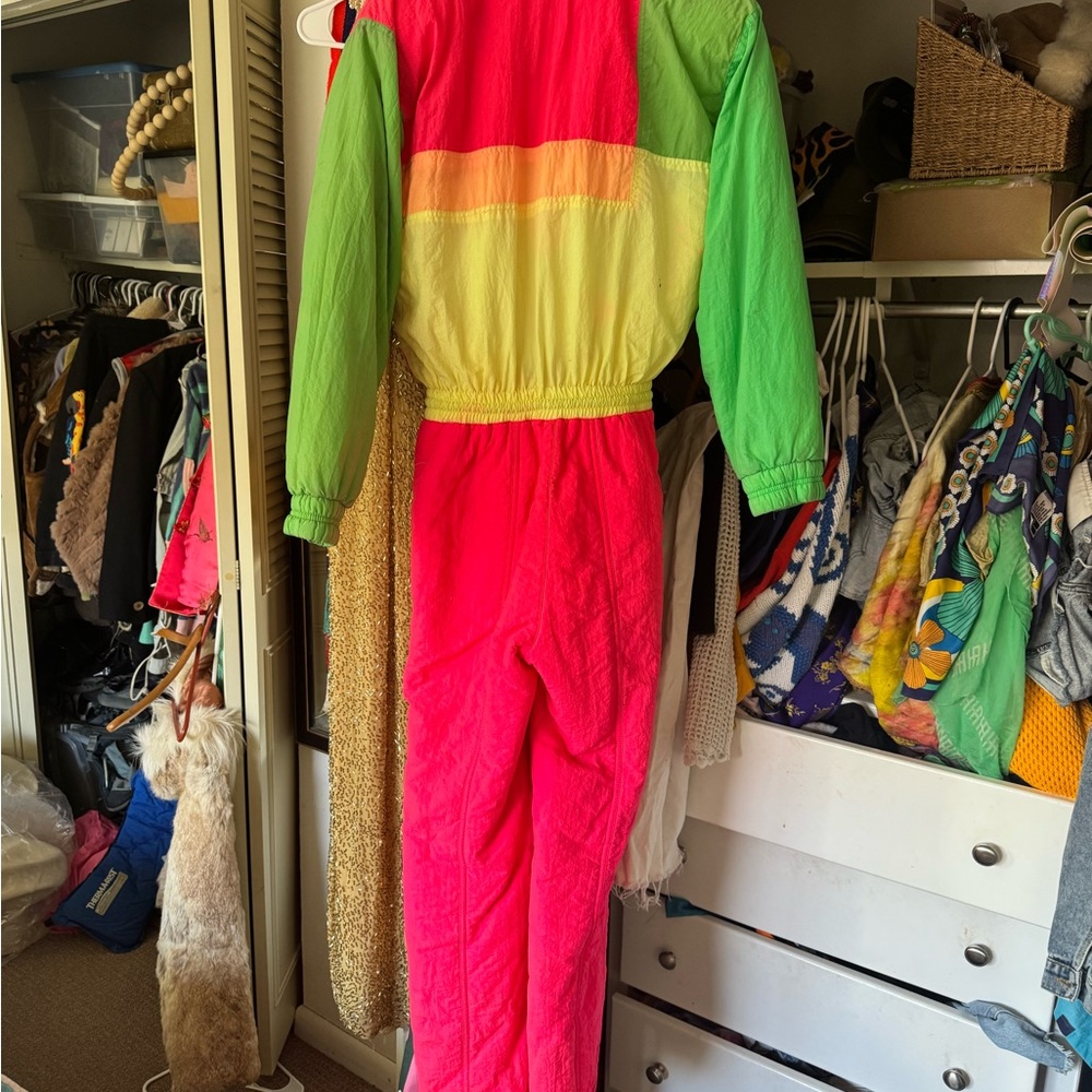 Colorful Retro Jumpsuit - Picture 4 of 4